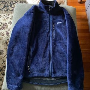 Patagonia Blue Fuzzy Jacket